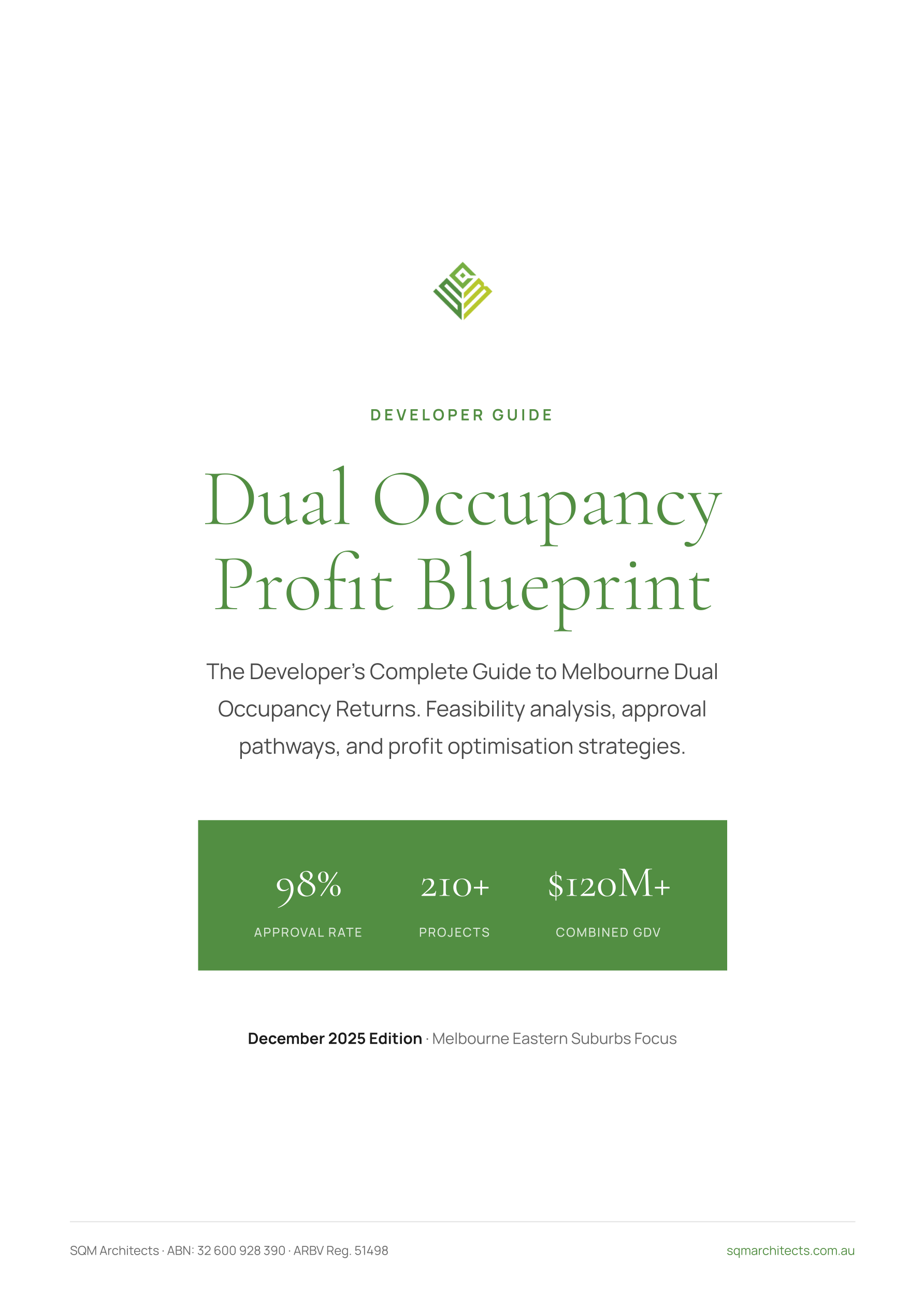 Dual Occupancy Profit Blueprint