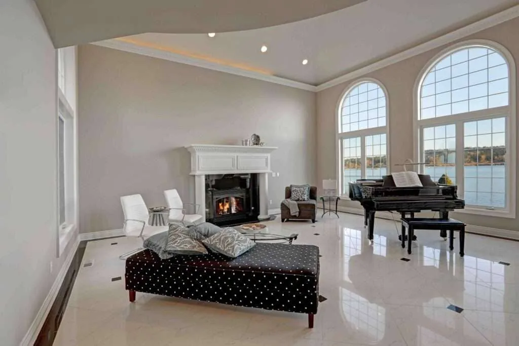 Double height ceiling