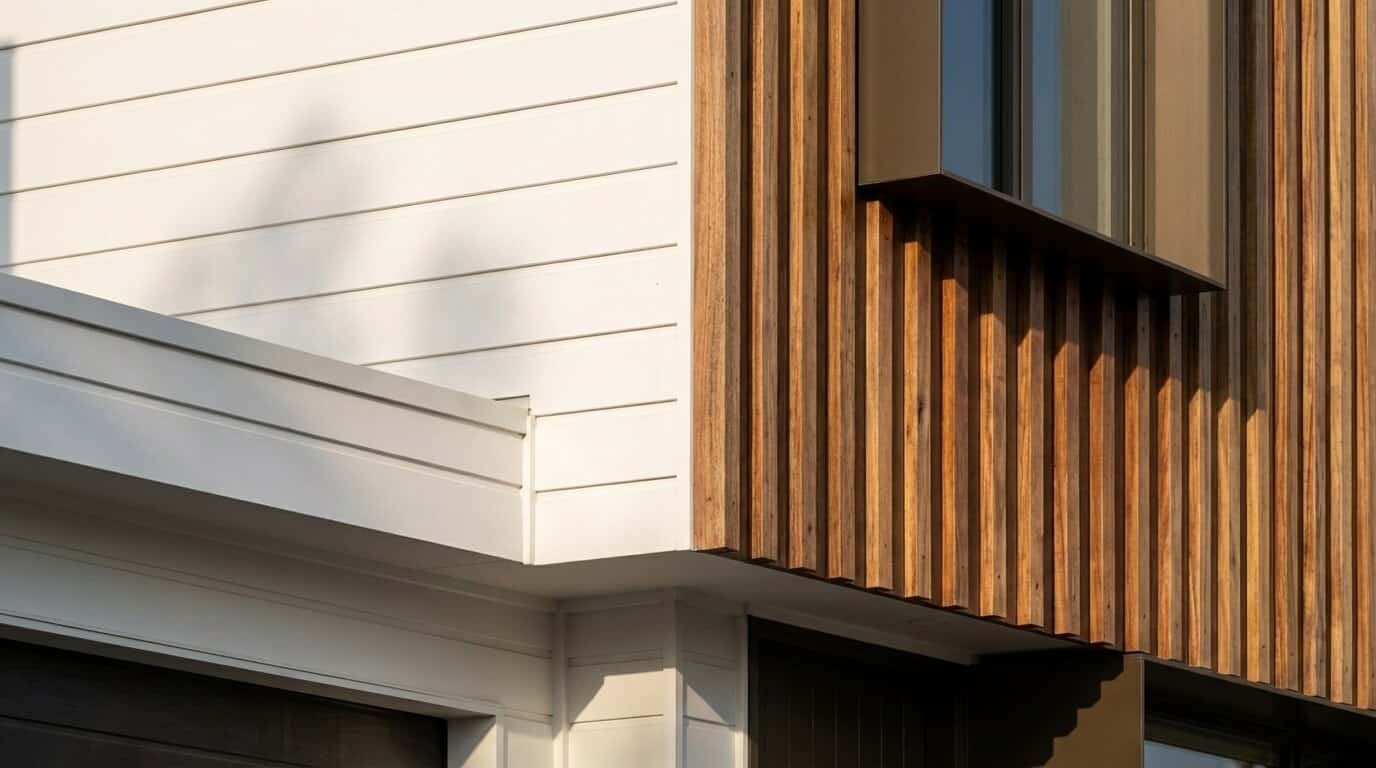 Doncaster Duplex - Timber Batten Cladding Detail