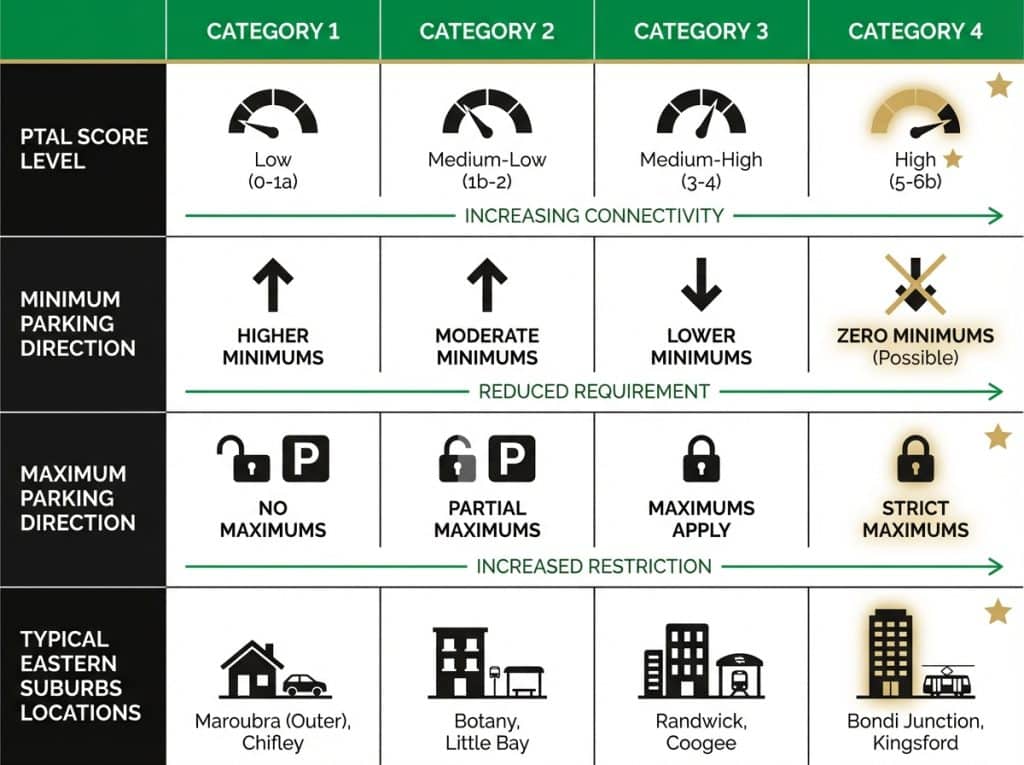 How Much Car Parking Do You Actually Need Now? (Melbourne PTAL Rules, 2026)